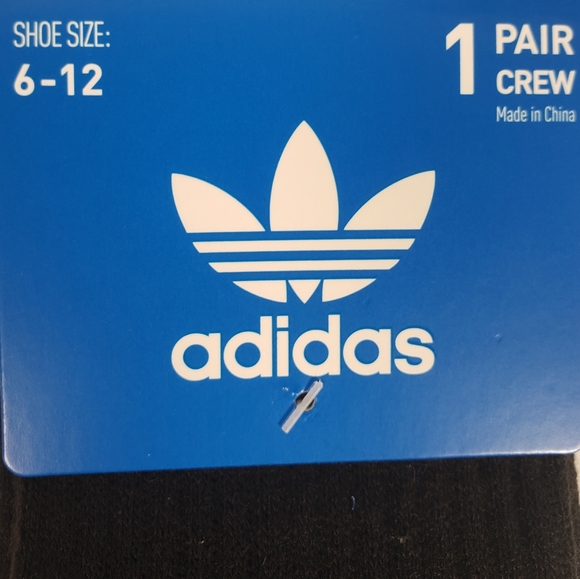 NWT Men's Adidas Crew Socks - Picture 3 of 4